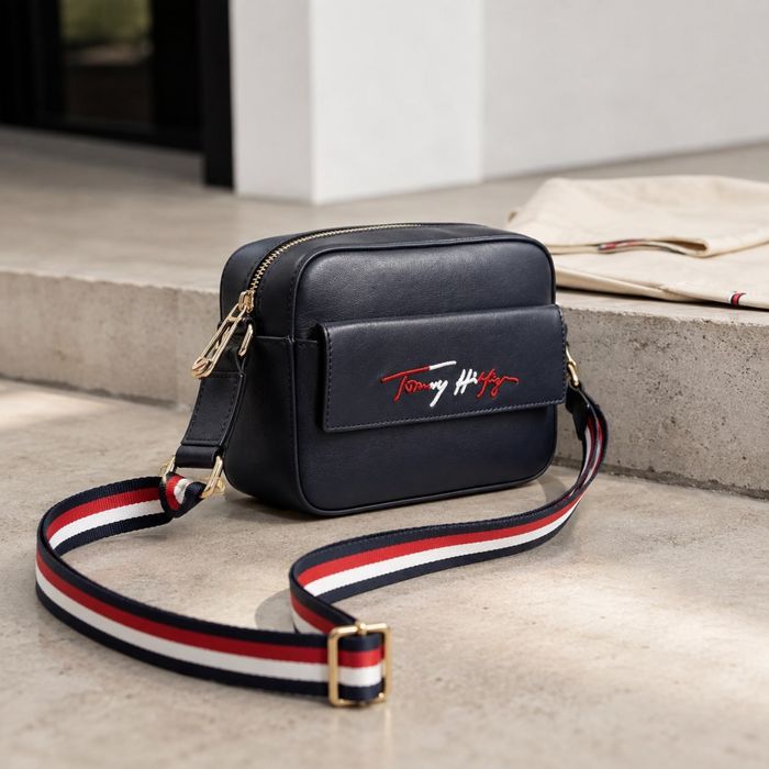 Сумка Tommy Hilfiger кросбоді, через плече, камера бег, месенджер, барсетка | Сумка Томми Хилфигер | оригінал зі Словаччини