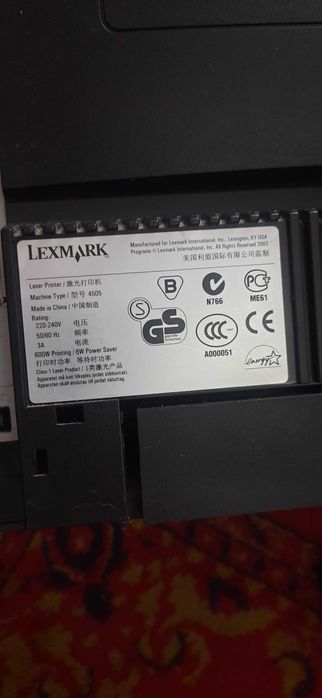 Лазерный ч.б. принтер Lexmark E330.