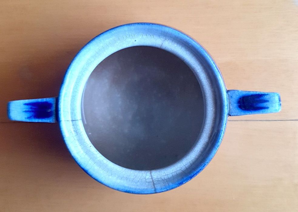 Açucareiro sem tampa - Real Fábrica de Sacavém - Flux Blue