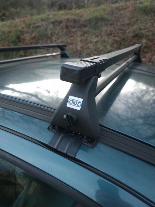 Barras de Tejadilho Cruz para Renault Mégane I – Conjunto Completo