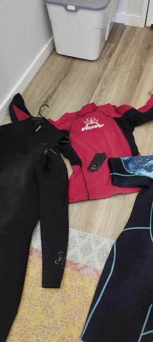 Bodyboad + Capa + Fatos de neoprane
