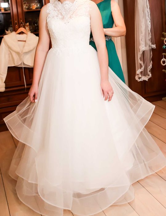 Elegancka Suknia Ślubna rozmiar regulowany