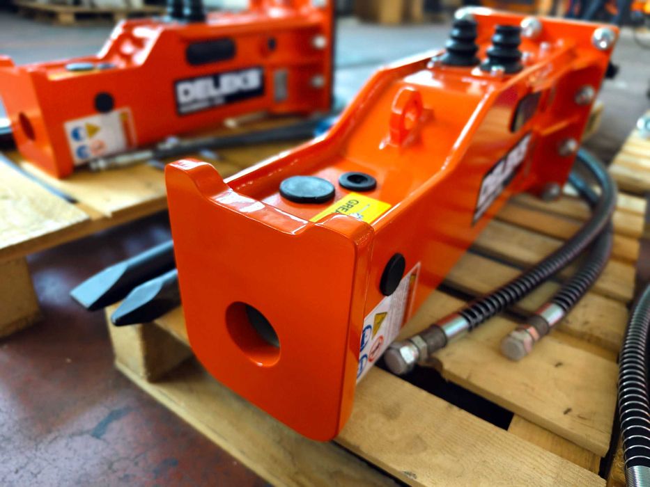 Martelo Silencioso p/Escavadora HAMMER-400-S -2 Ponteiras-ENVIO GRÁTIS