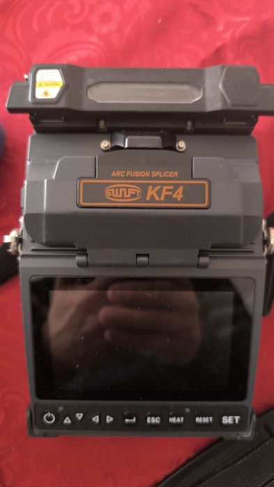 Kit Máquina de Fusão fibra optica Swift