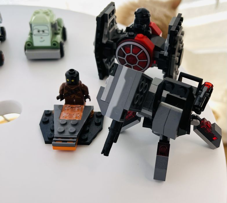 Conjunto Lego Cars + Barco da Policia + carro