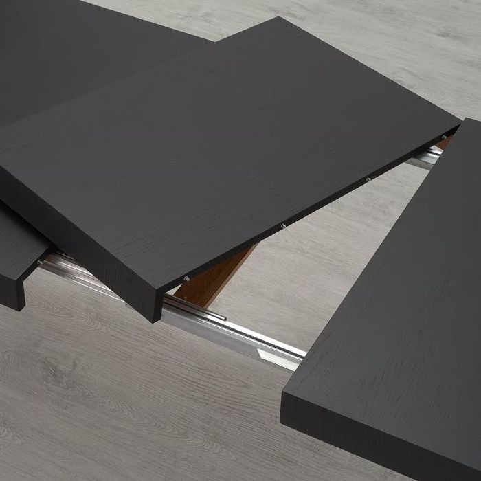 Ikea TARSELE
Ikea Tarsele Stół rozkładany,fornir/czarny, 150/200x80 cm