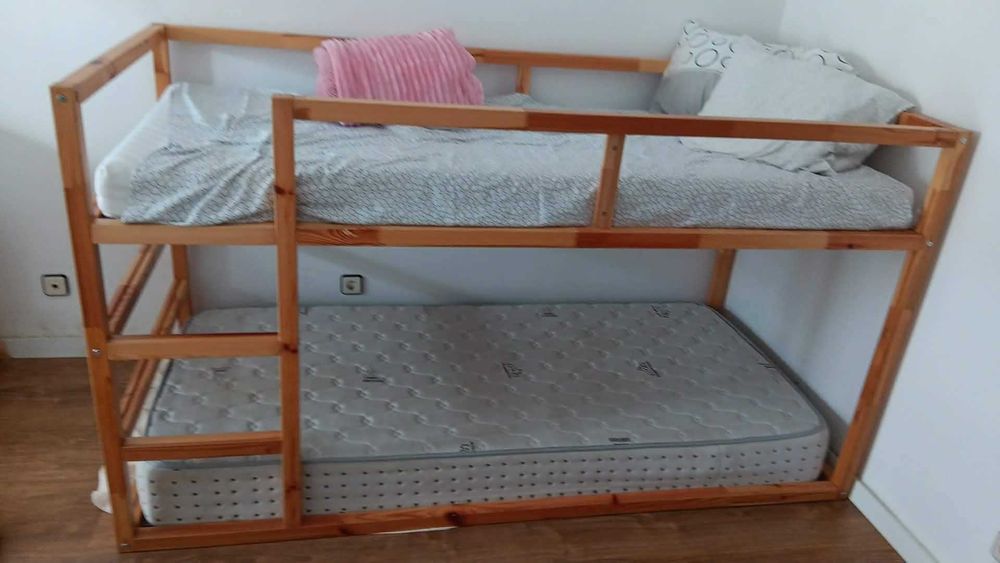 Cama Alta Kura Ikea