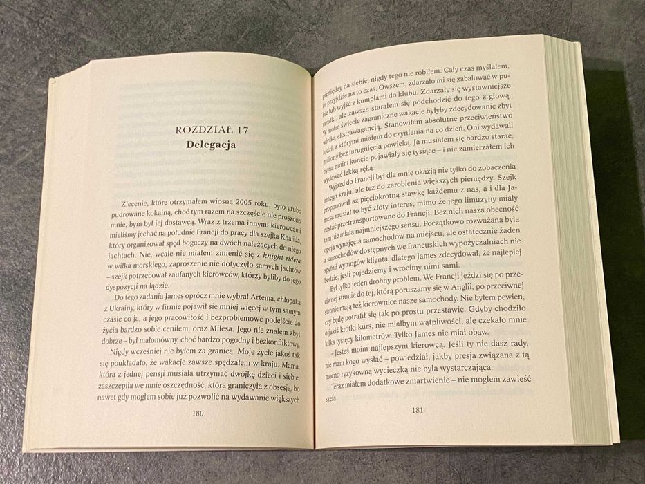 Książka Szofer arabskich bogaczy, Marcin Margielewski