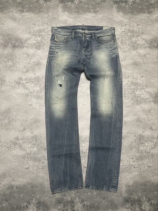 Вінтажні джинси дізель дістресед diesel jeans y2k,vintage 34/32