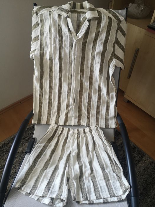 Komplet męski w paski KEVIN