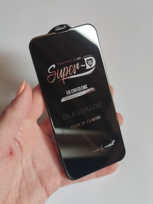 Найкраще захистне скло iPhone 13/13Pro/14, защитное стекло 6D SuperD