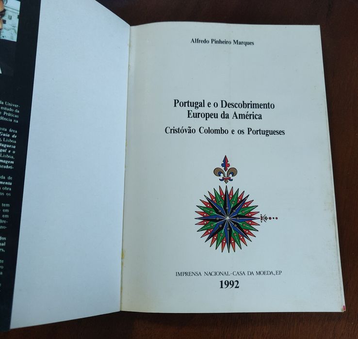 Livro Portugal e o descobrimento Europeu da América
