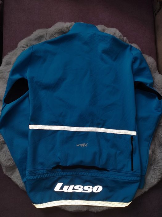 Велокуртка софтшел Lusso Aqua repel L-XL,велокуртка подовжена,куртка міжсезон,велокуртка непромокна