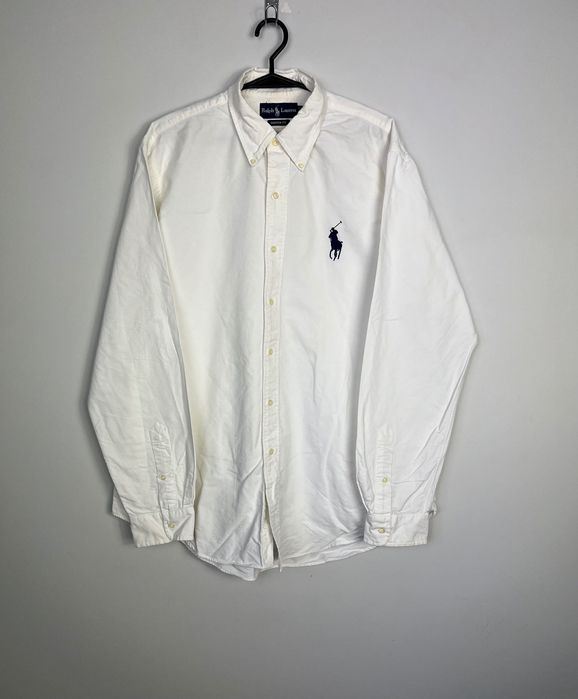 Koszula Polo Ralph Lauren Big Pomy White Cotton