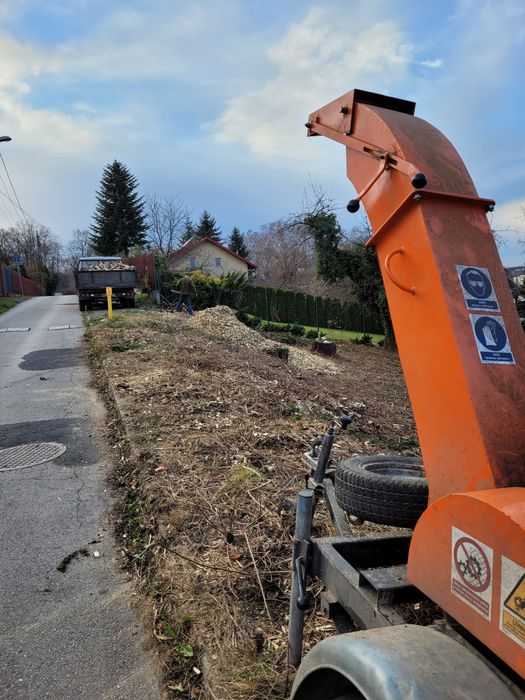 Wycinka drzew, koszenie trawy