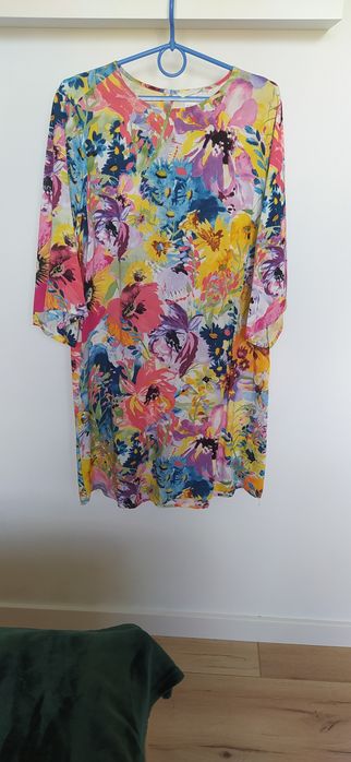Sukienka h&m l kwiaty