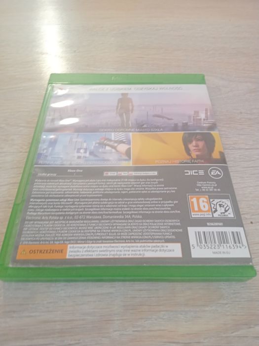 Gra Mirror's Edge Catalyst na Xboxa