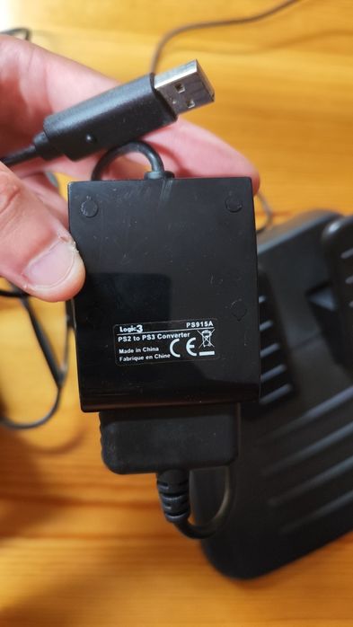 Conjunto volante thrustmaster