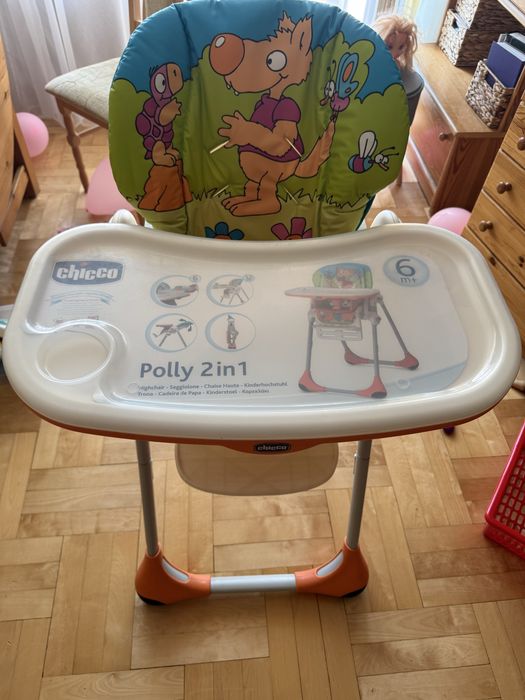 Krzesełko do karmienia dziecka Chicco Polly 2in1