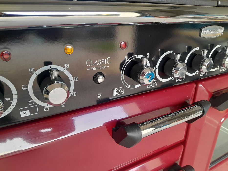 Piękna prawie nowa bordowa kuchenka Falcon Classic Deluxe 110, stan idealny.