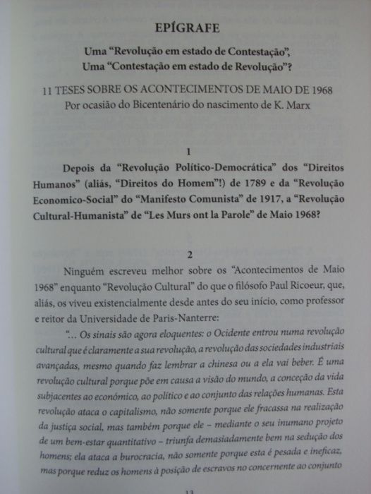 A Revolução em Estado de Contestação de Fernando dos Santos Neves
