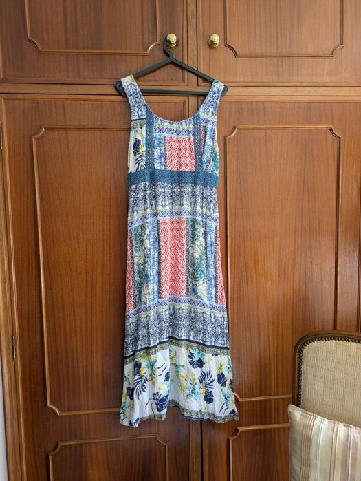 Vestido comprido Natura S
