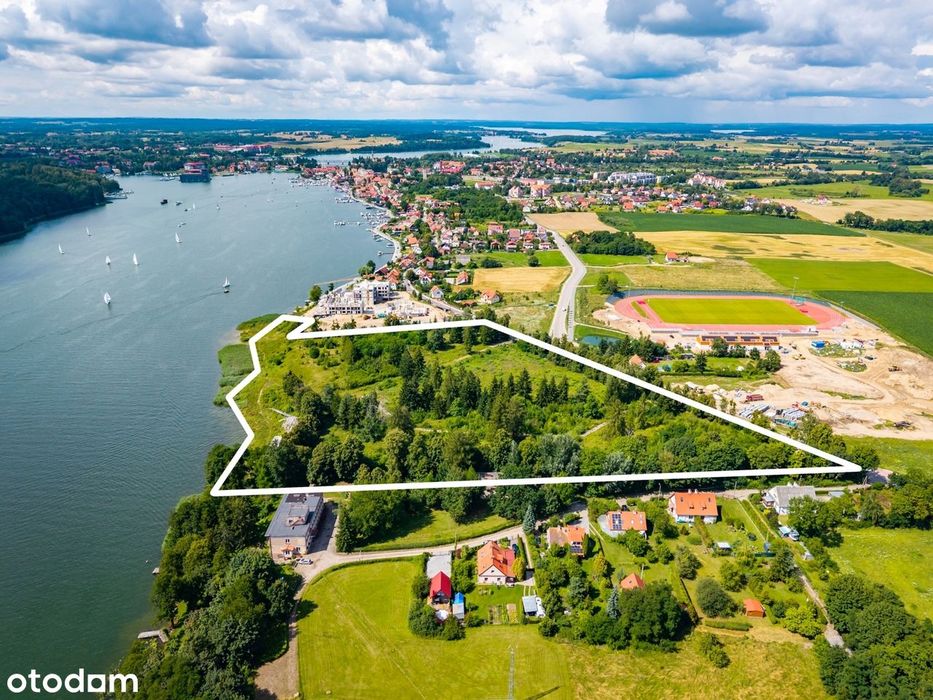 Działka premium, budowlana, z linią jeziora Mikołajskiego, MPZP