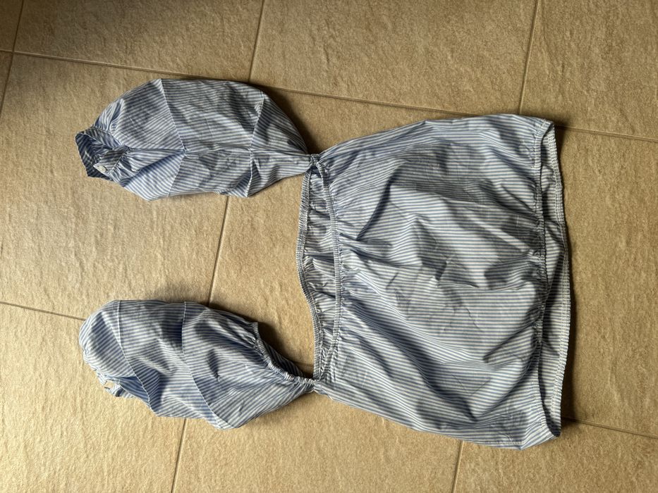 Blusa com mangas balão