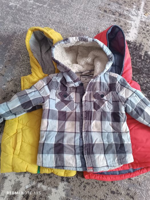 Куртка тепла сорочка безрукавка жилетка 86 92 98 для хлопчика,дівчинки