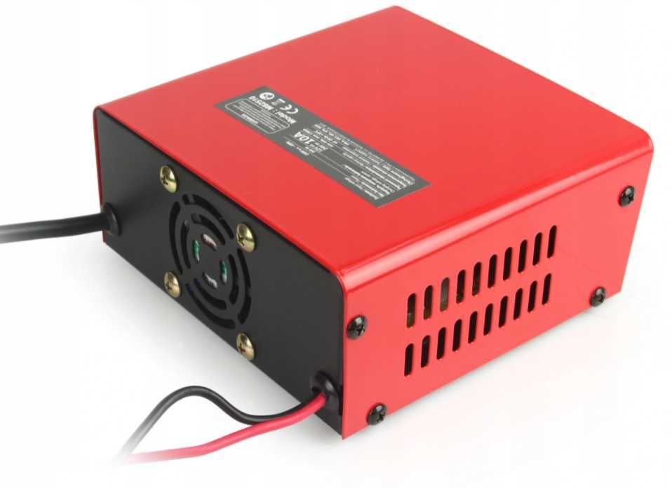 Prostownik MIKROPROCESOROWY Akumulator ładowarka 10 amper 12/24