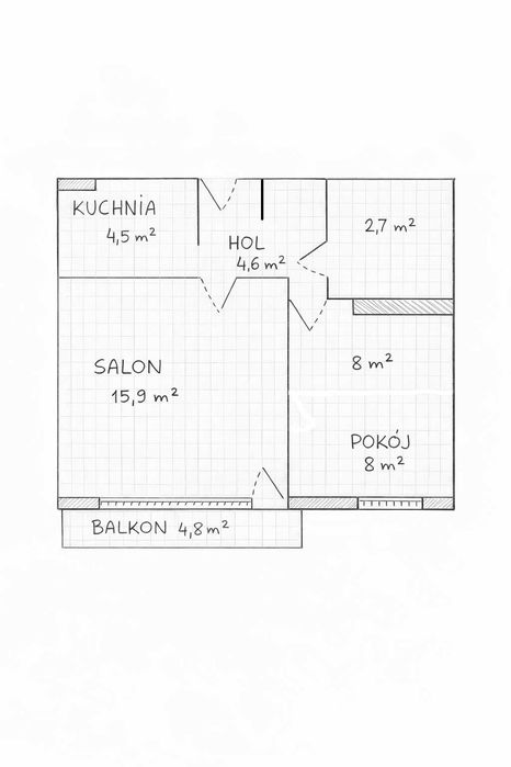 Mieszkanie 2 pokoje, Bielany, Chomiczówka po generalym remoncie