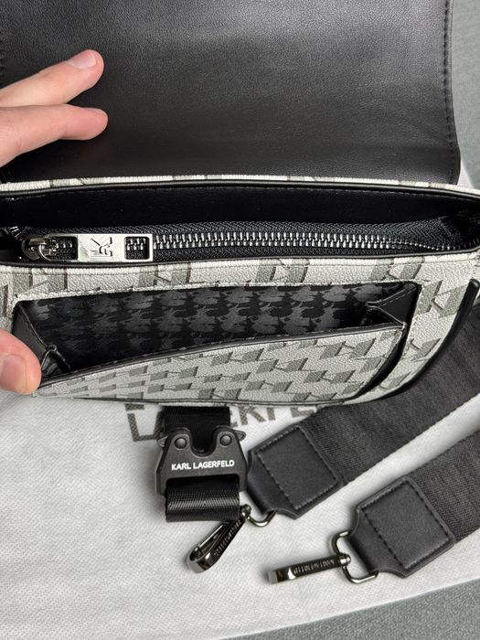 Чоловіча сумка Karl Lagerfeld мужская сумка через плече месенджер