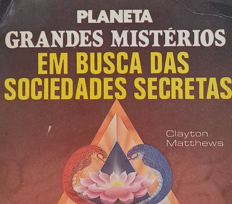 Sociedades Secretas Em busca Livro Antigo