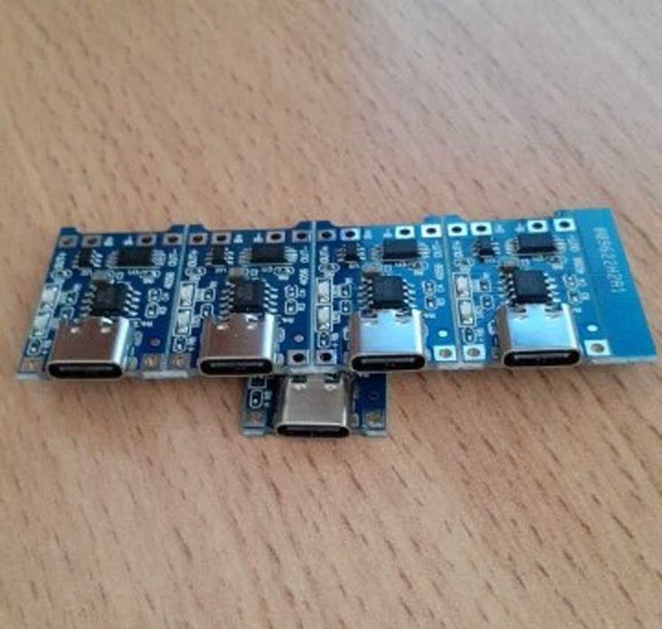 Модуль зарядки Плата Type-c 5V 1A - быстрая зарядка для лития