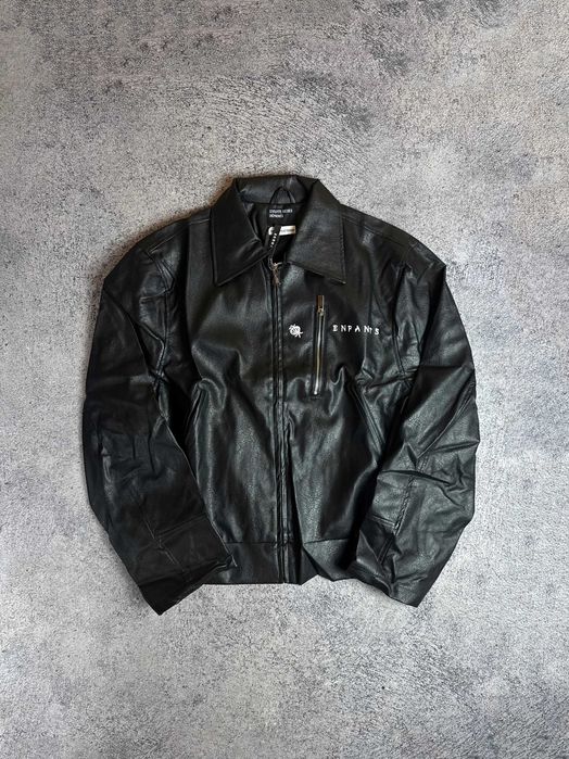 ‼️В УКРАЇНІ‼️ Куртка ERD кожанка бомбер кожаная шкіряна opium