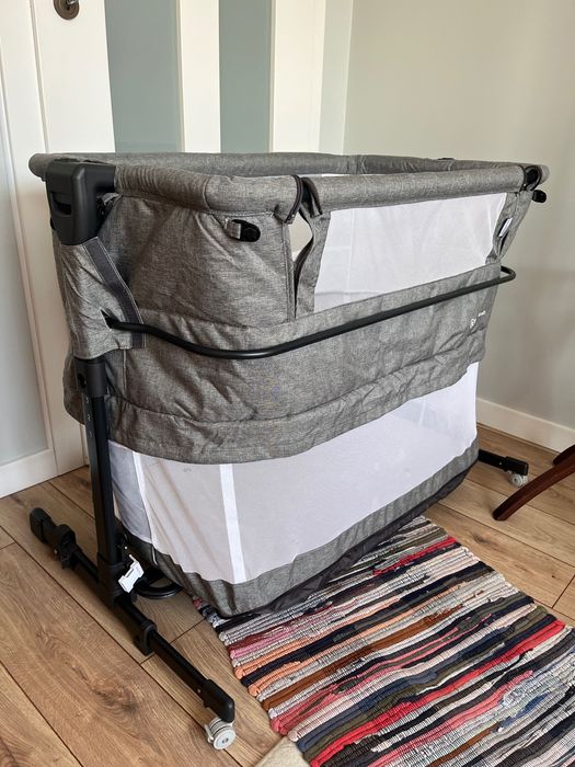 Kinderkraft Łóżeczko 3w1 NESTE GROW Grey