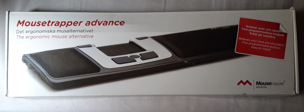 Rato ergonômico: Mousetrapper Advance 2.0