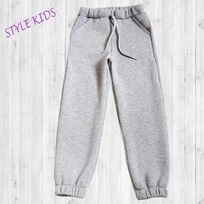 РОЗПРОДАЖ. Теплі дитячі спортивні штани 86-152. Теплые детские штаны