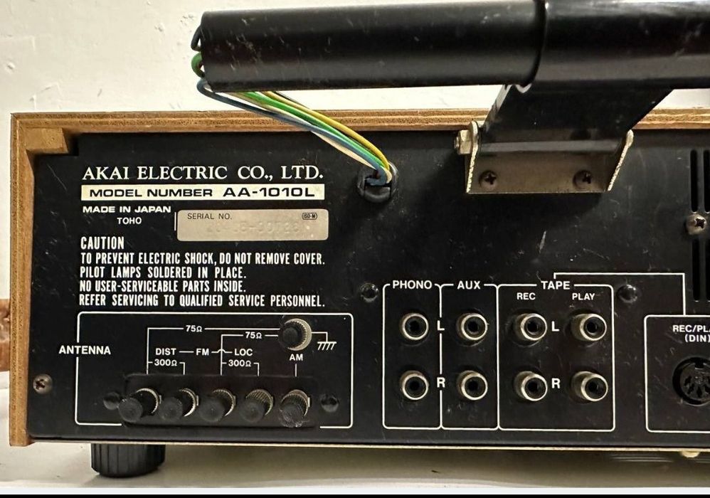 Stereo Amplituner Akai AA 1010L, Japan