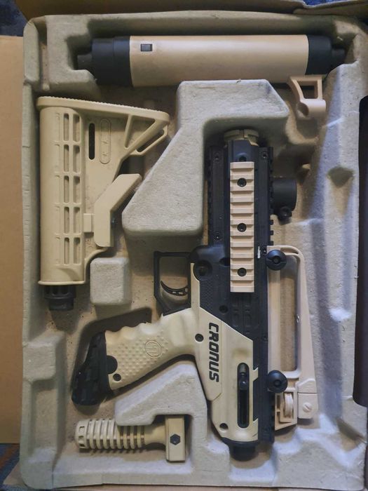 Пейнтбольный маркер Tippmann Cronus Tactical Tan, маркер для пейндбола