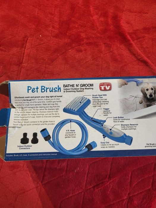 Pet Brush - szczotka myjka dla psa