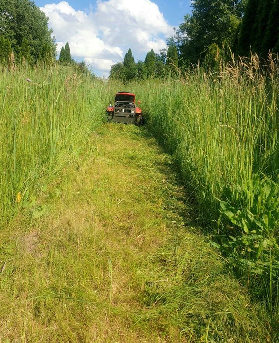 Koszenie trawy, wertykulaja aeracja Brzeziny, Stryków, Głowno, Zgierz