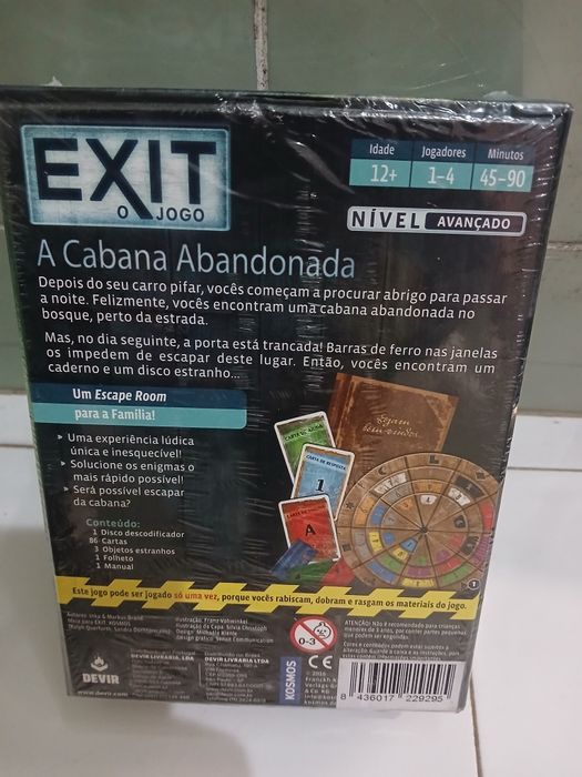 (Jogo) A Cabana Abandonada.