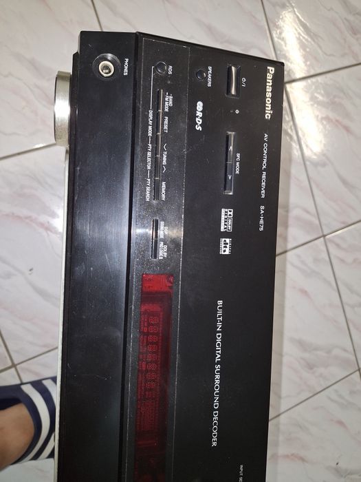 SA-HE75 kino domowe Panasonic OPT, czarne. Sprawne. Dolby.