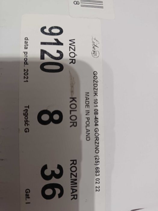 Półbuty Libero na koturnie