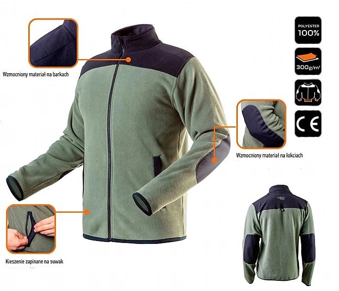 Polar Bluza Polarowa Robocza Ochronna Roz. S Neo #