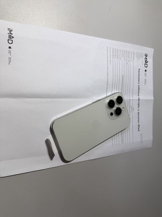 iPhone 15 pro 128 GB/ Nowy/White titanium/ Nieaktywowany / Wrocław sklep