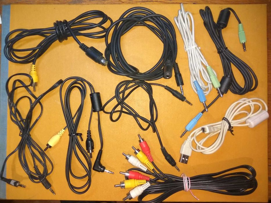 Шнур питания, аудио для компьютера, ноутбука и др.