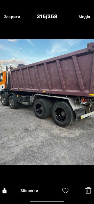 Даф 85. Самоскид з маніпулятор