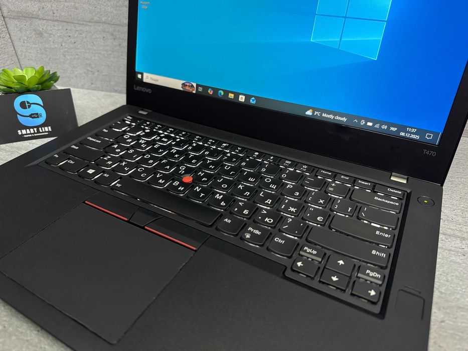 Мультимедійний ноутбук Lenovo Леново T470/i5-6300u/250gb ssd/14"